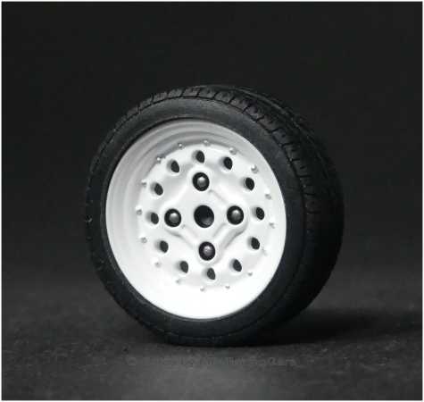 1:18 Peugeot 205 DIMMA Felgensatz